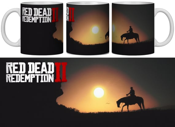 RDR II Caneca p/ nome 28