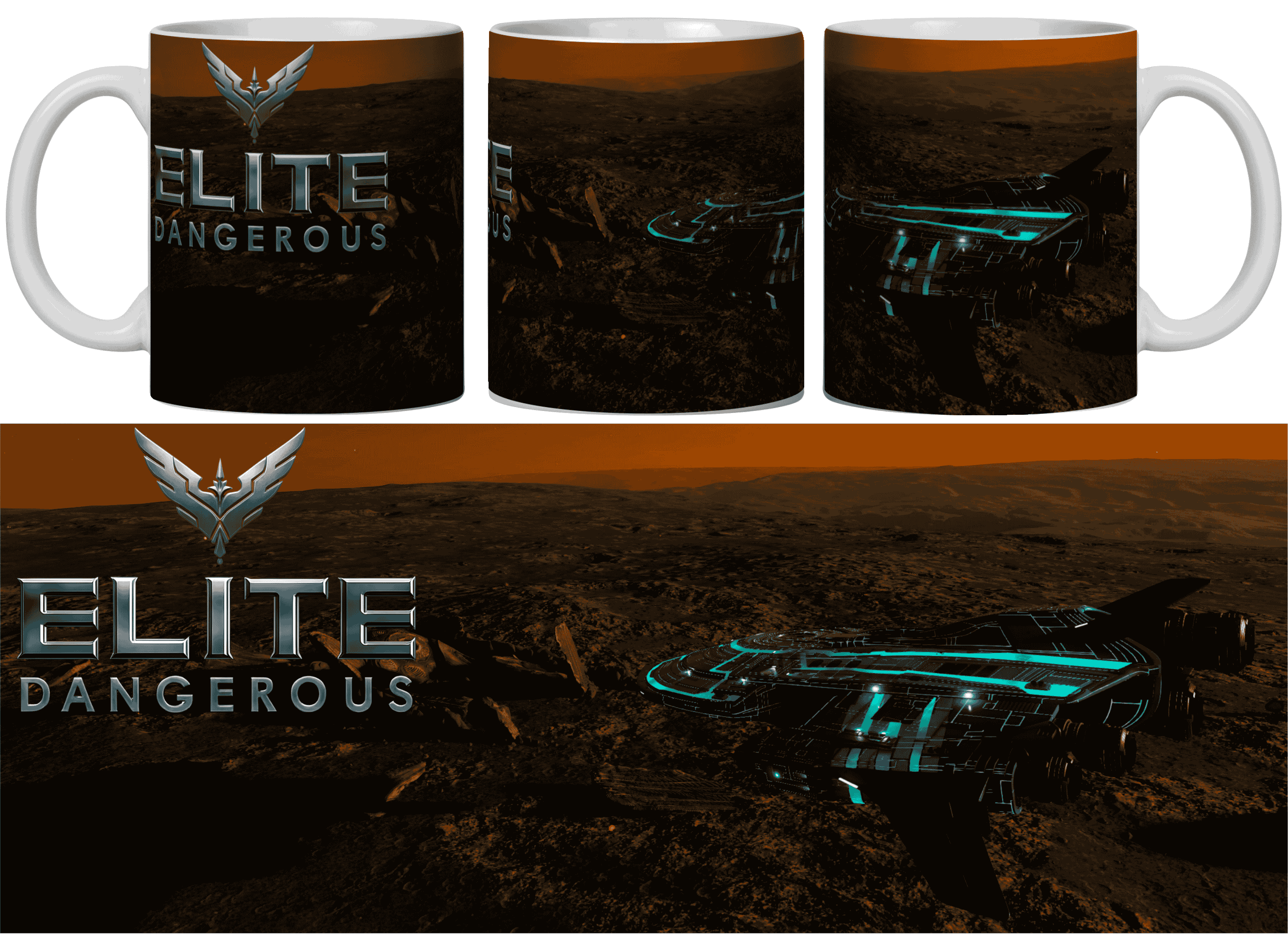 Nome do produto: E D Caneca p/ nome 40