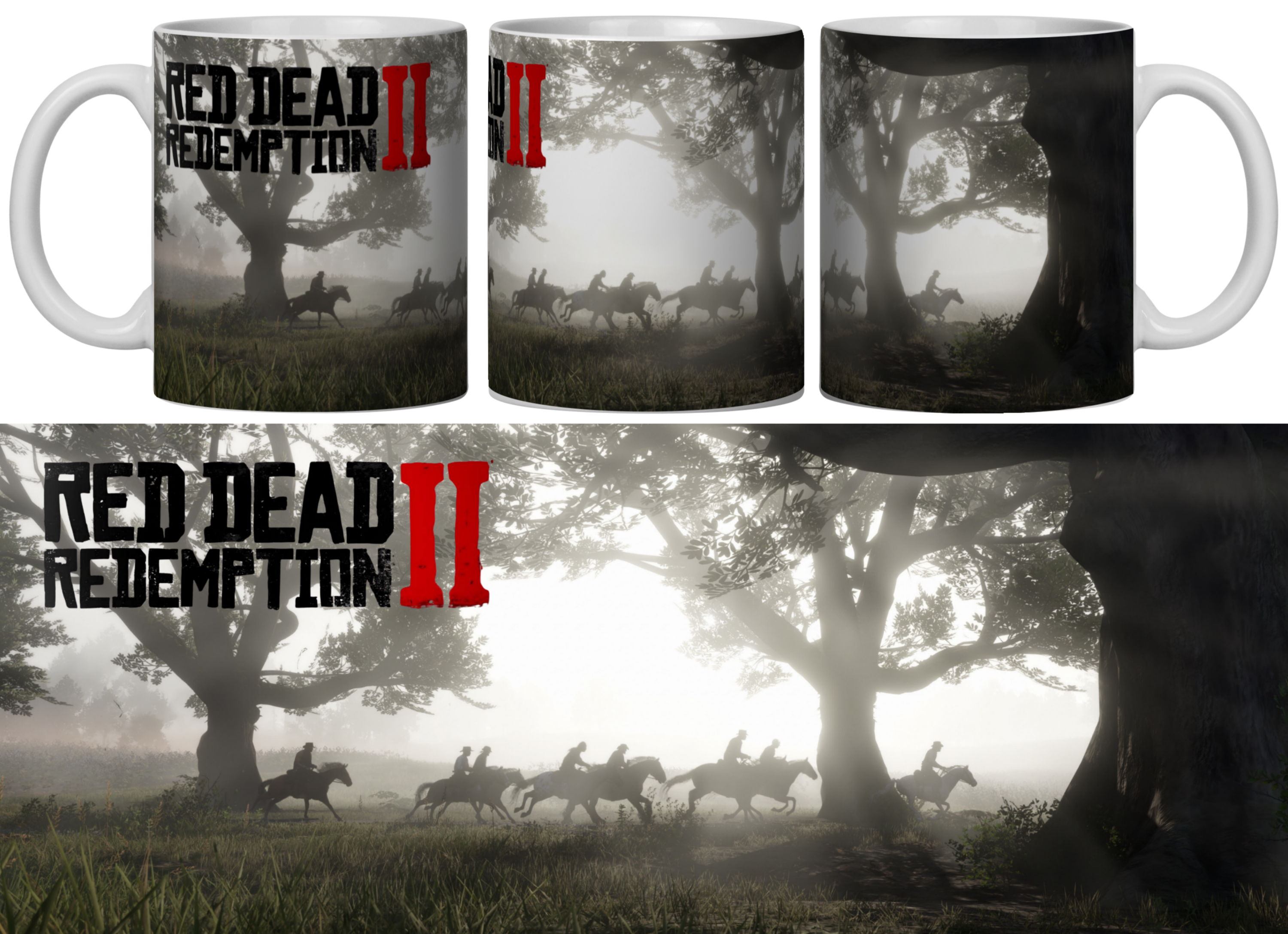 RDR II Caneca p/ nome 23