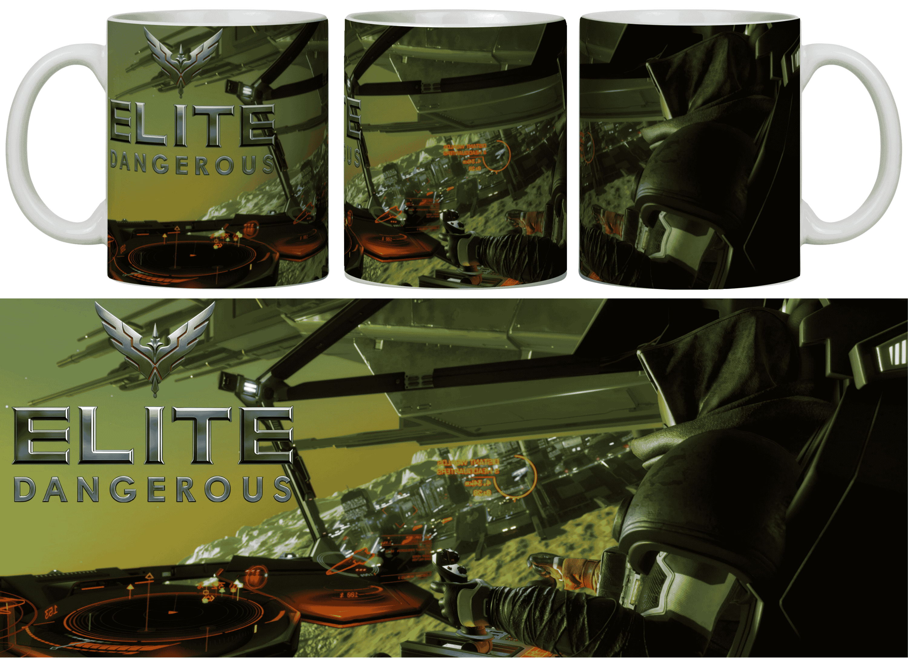 E D Caneca p/ nome 44