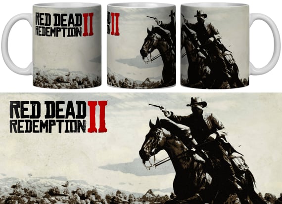 RDR II Caneca p/ nome 31