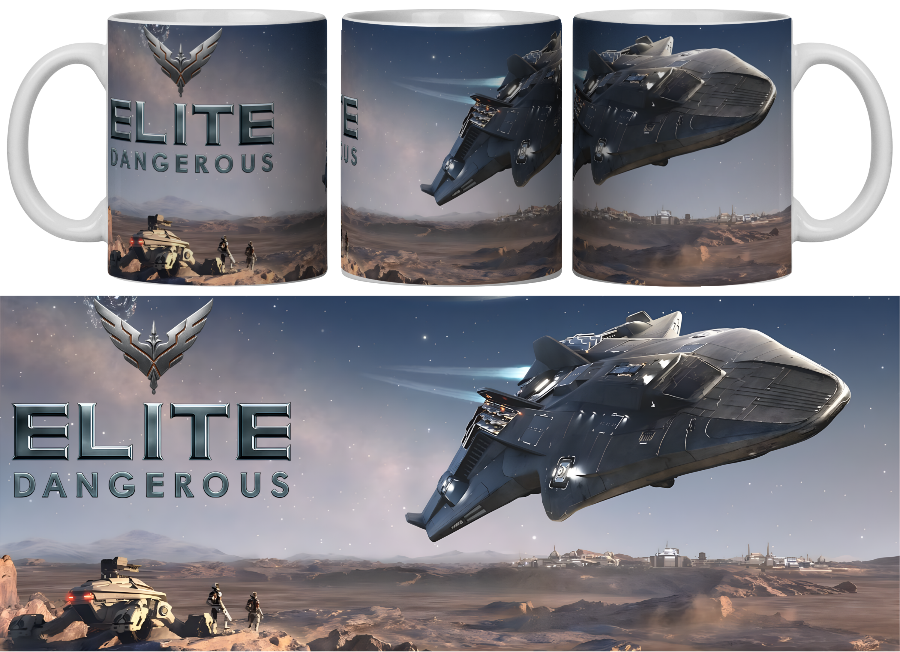 Nome do produto: E D Caneca p/ nome 73