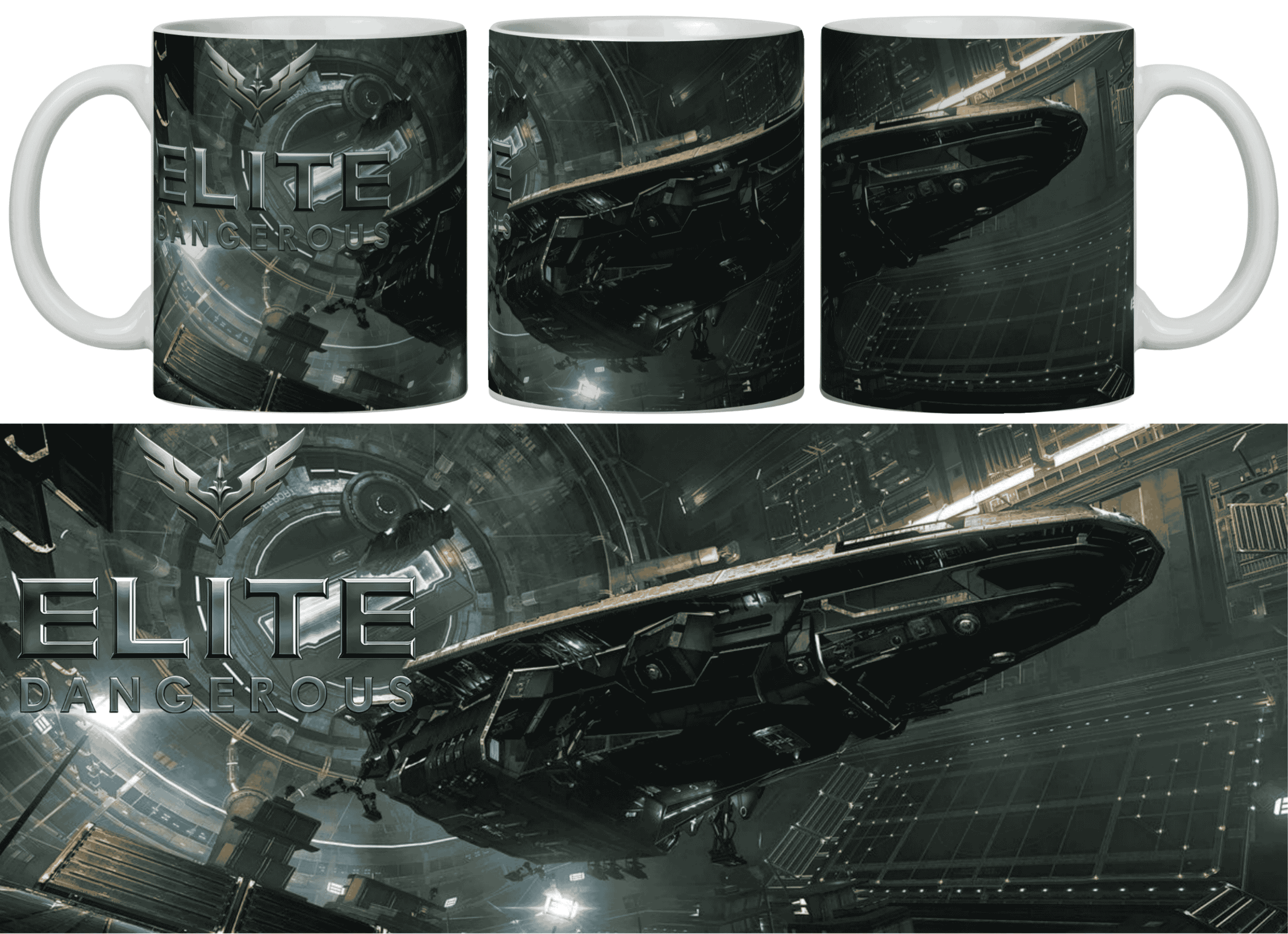 E D Caneca p/ nome 22