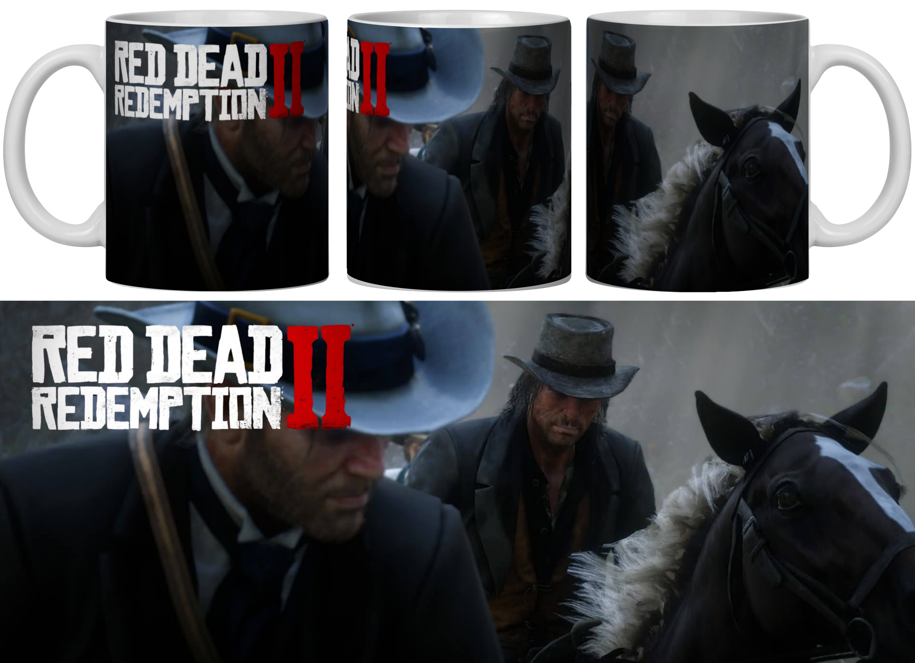 RDR II Caneca p/ nome 35