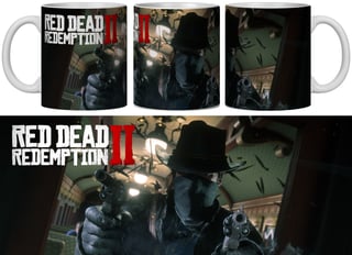 RDR II Caneca p/ nome 20