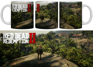 RDR II Caneca p/ nome 34