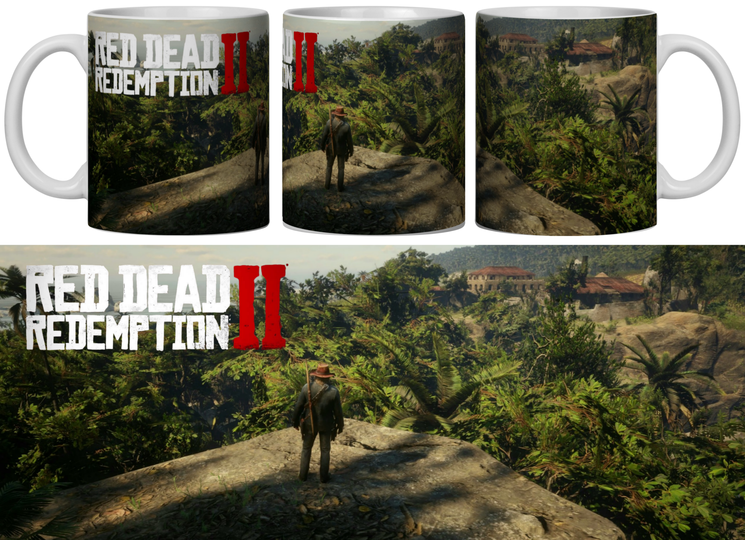 RDR II Caneca p/ nome 34