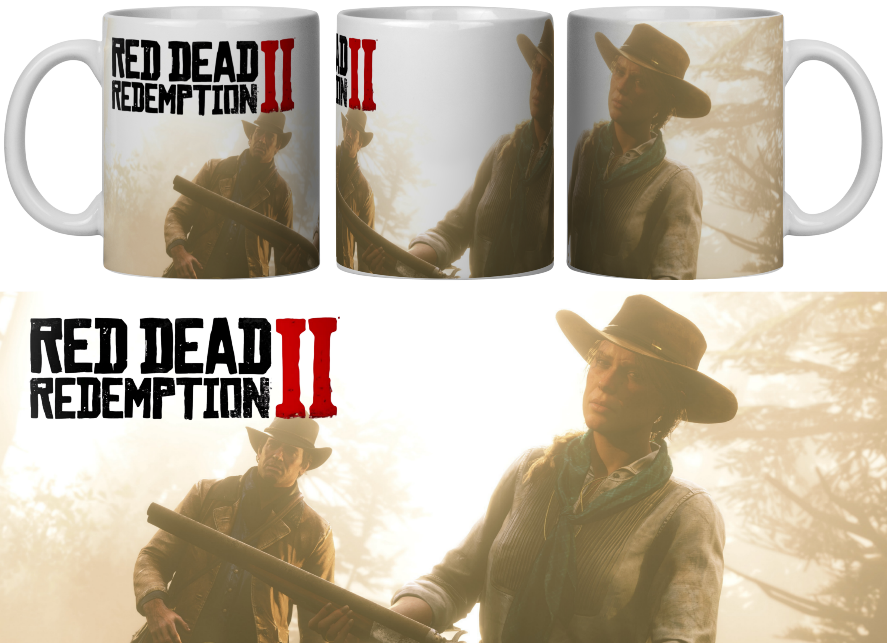 RDR II Caneca p/ nome 14