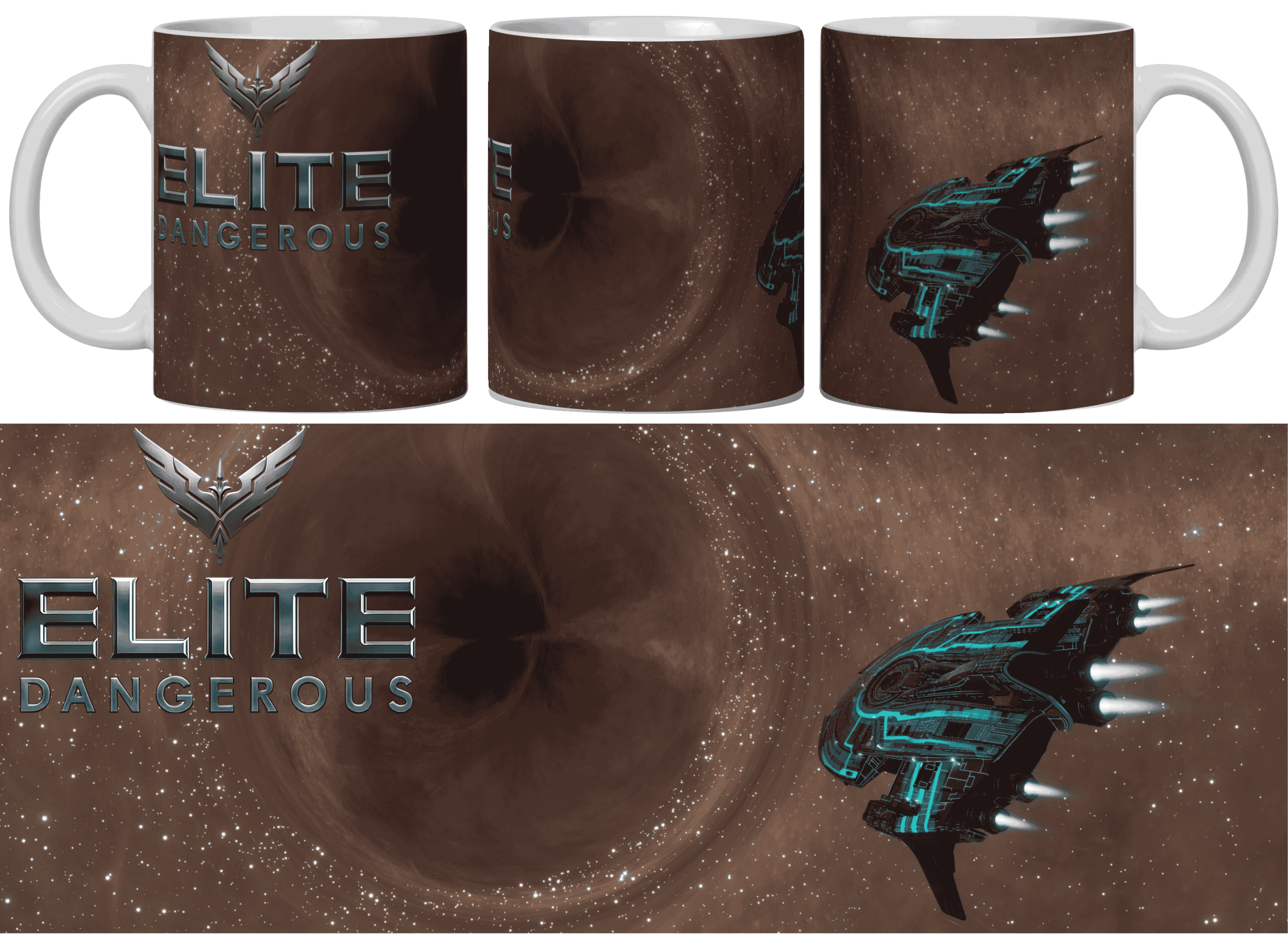 E D Caneca p/ nome 42