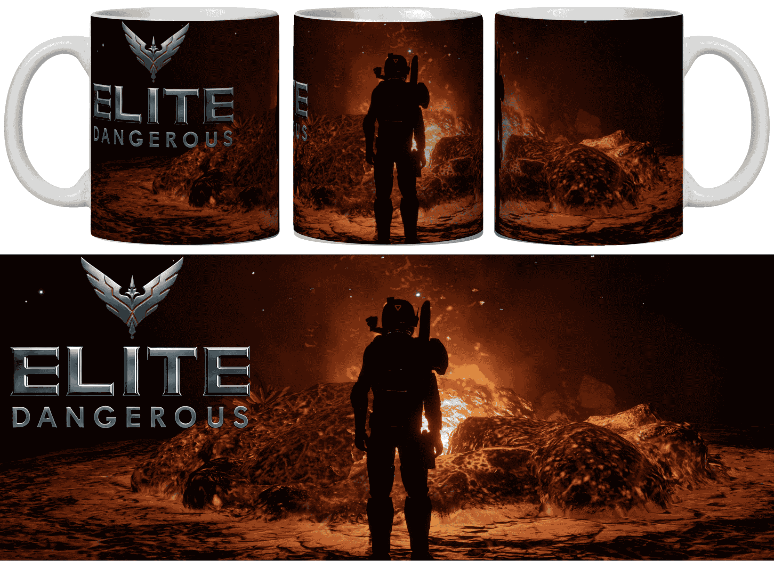 E D Caneca p/ nome 36