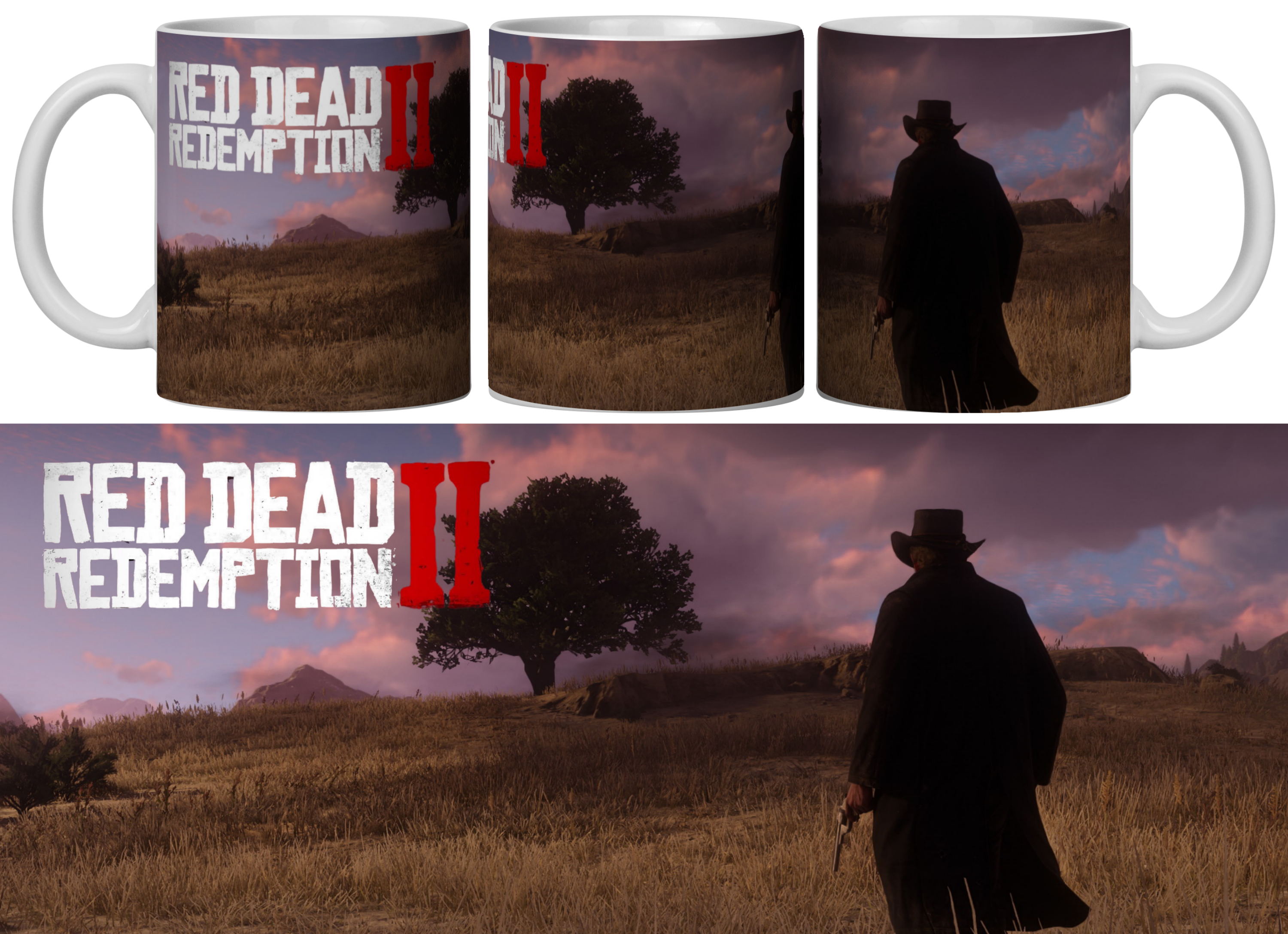 RDR II Caneca p/ nome 03