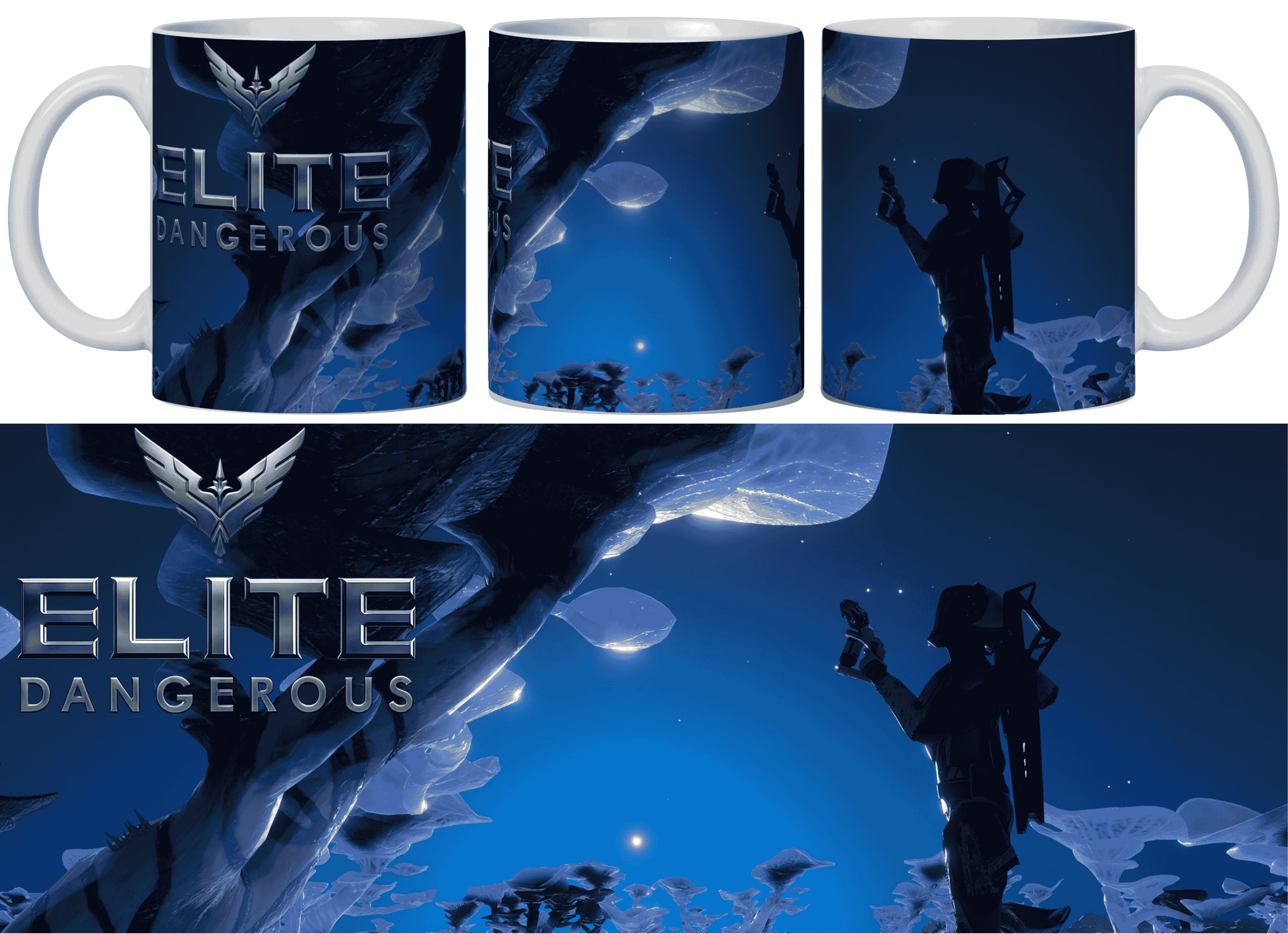 E D Caneca p/ nome 30