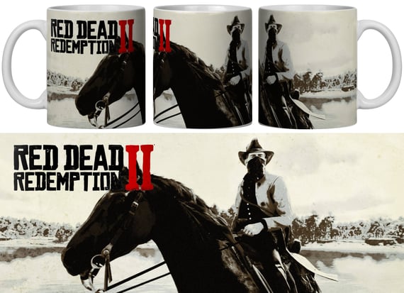 RDR II Caneca p/ nome 32