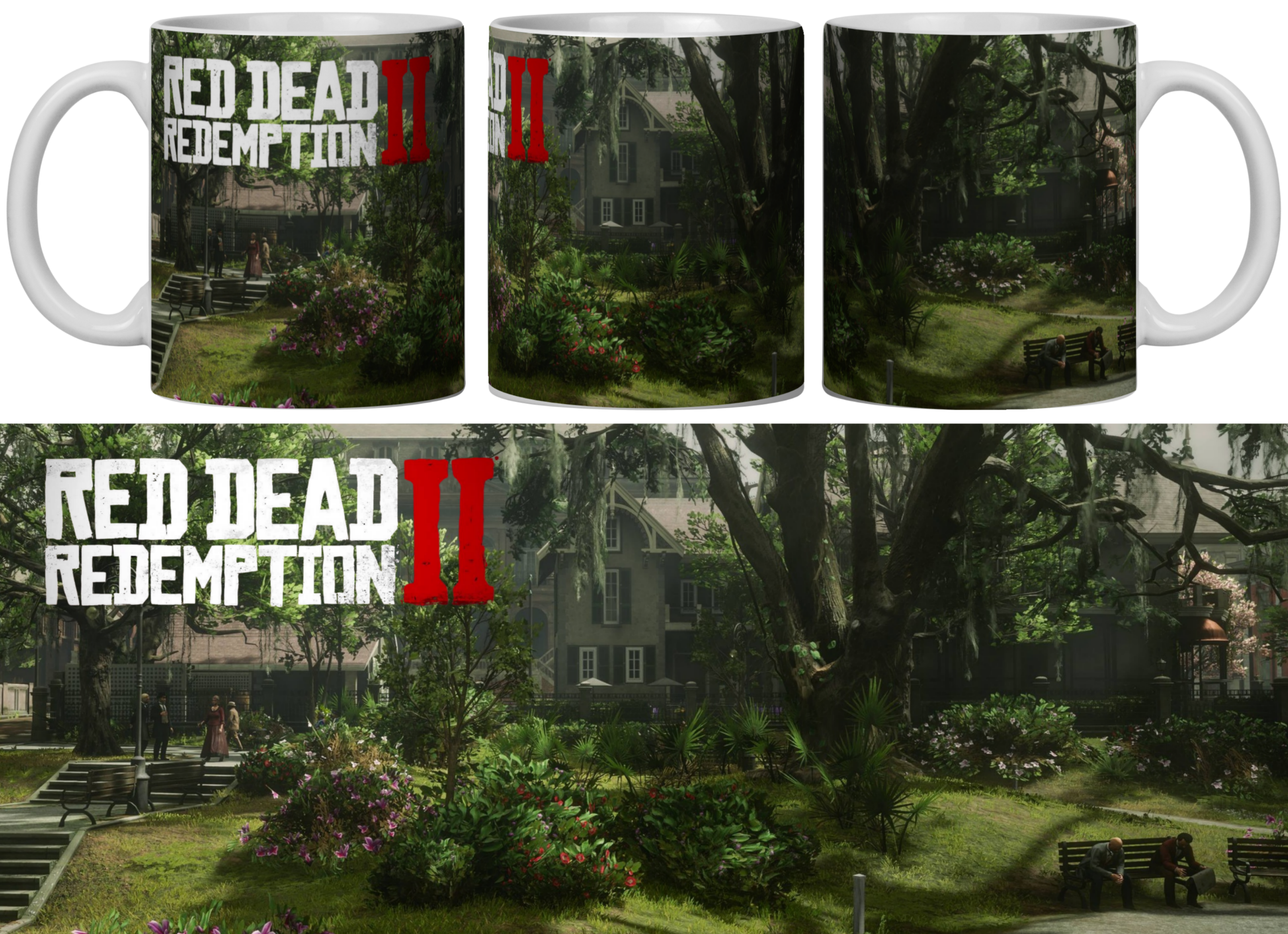 RDR II Caneca p/ nome 25
