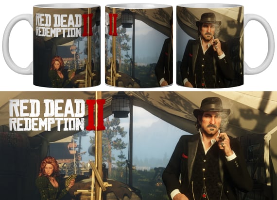 RDR II Caneca p/ nome 02