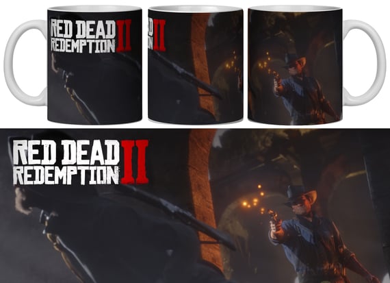 RDR II Caneca p/ nome 10