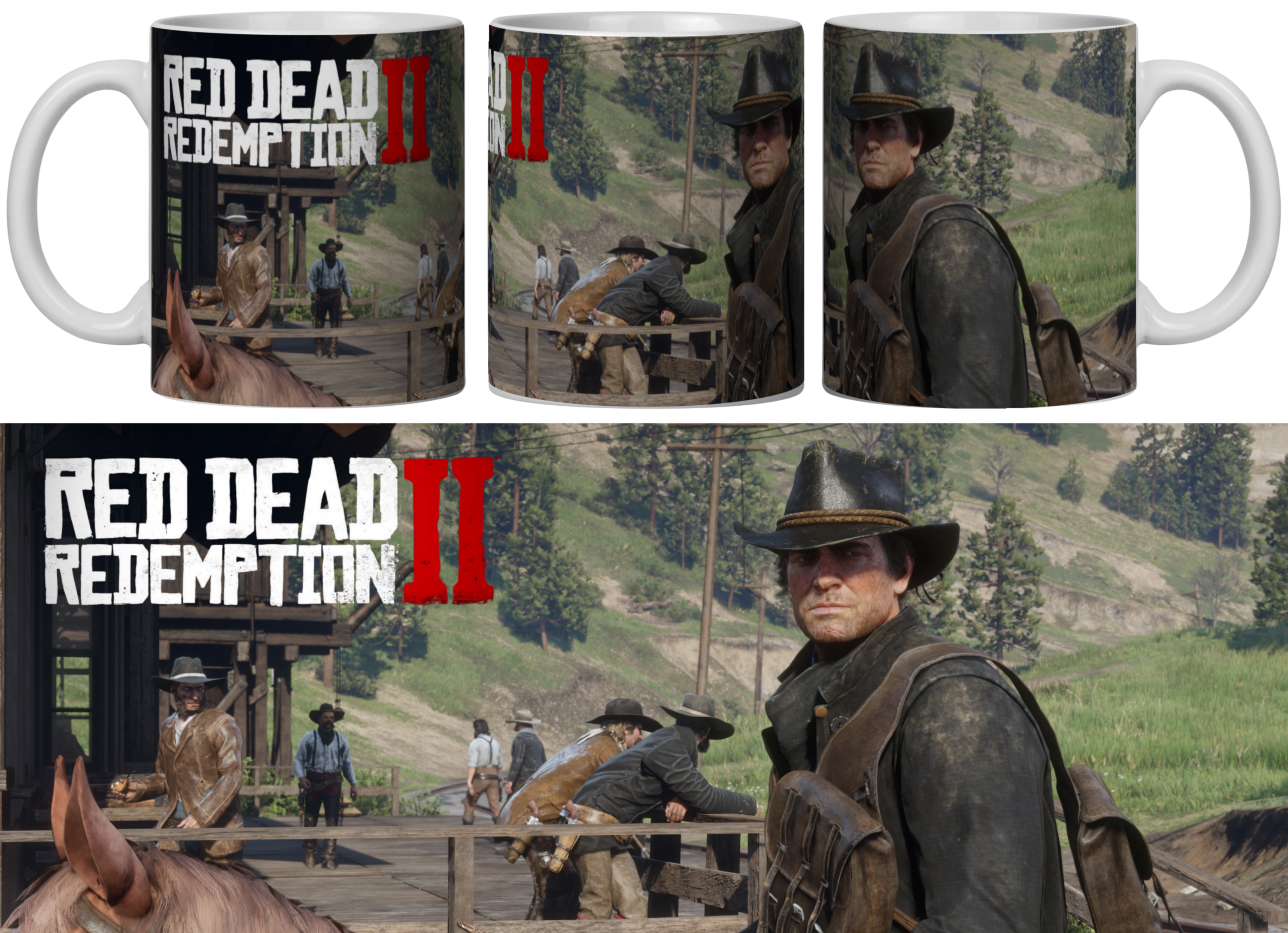 RDR II Caneca p/ nome 21