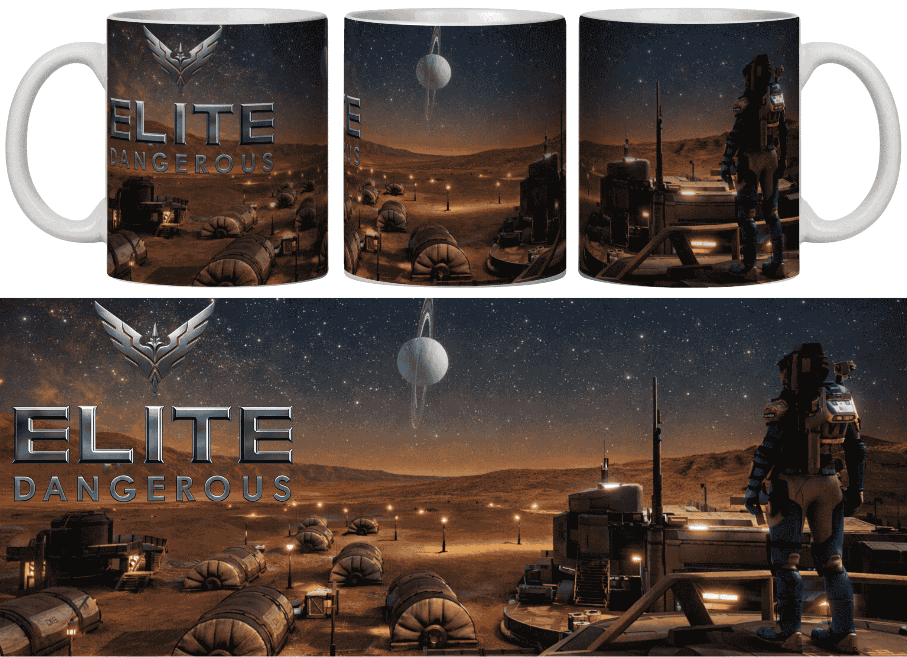 Nome do produto: E D Caneca p/ nome 14