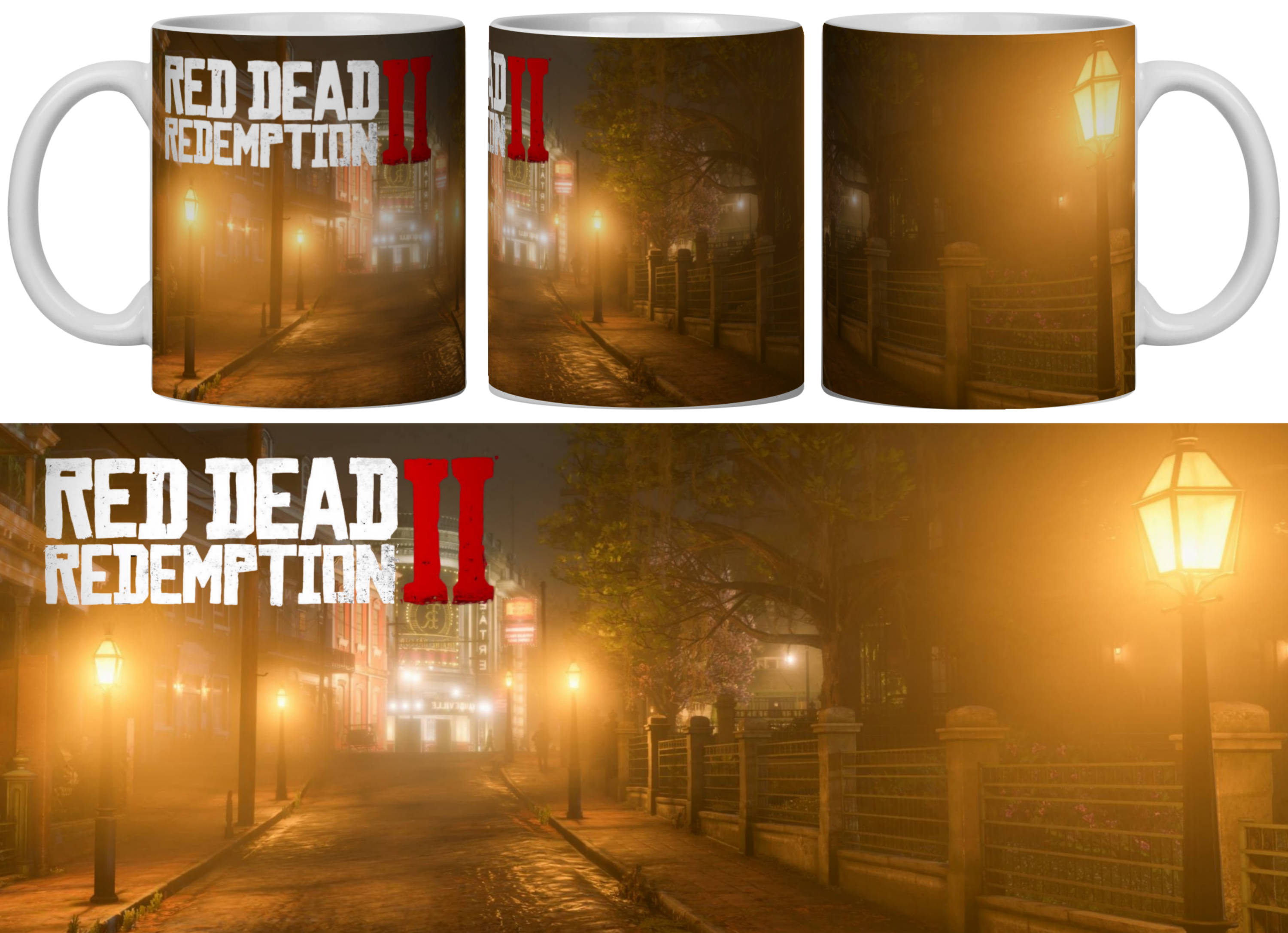 RDR II Caneca p/ nome 24