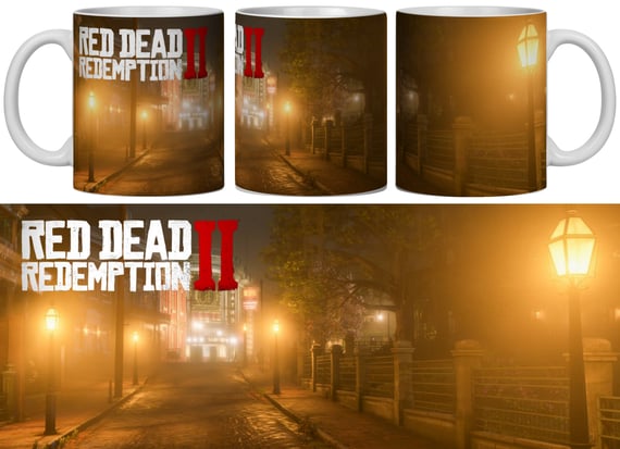 RDR II Caneca p/ nome 24