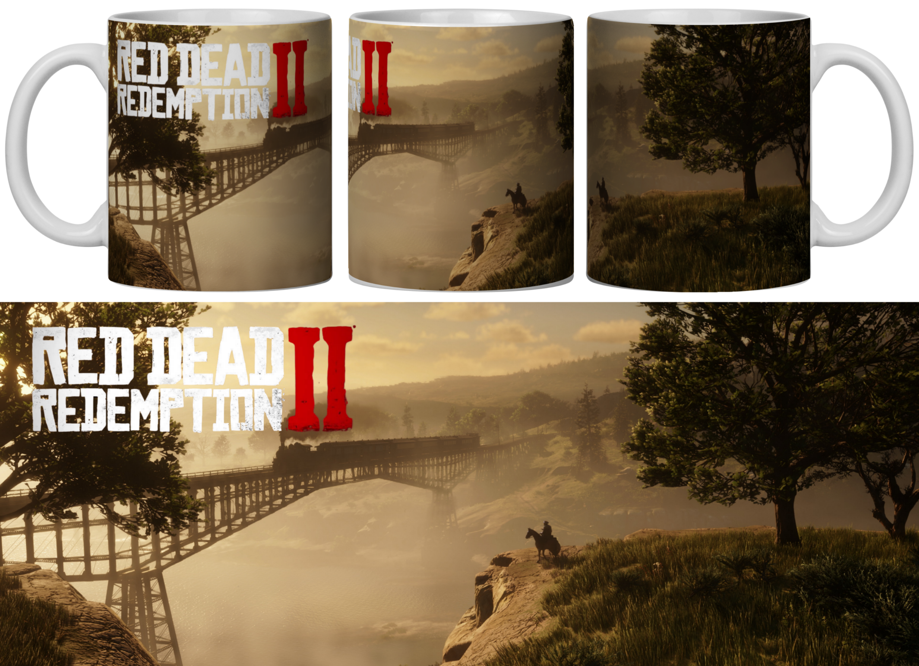 RDR II Caneca p/ nome 22