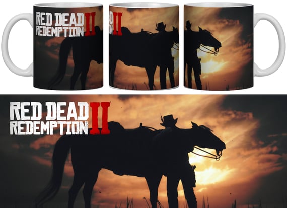 RDR II Caneca p/ nome 29