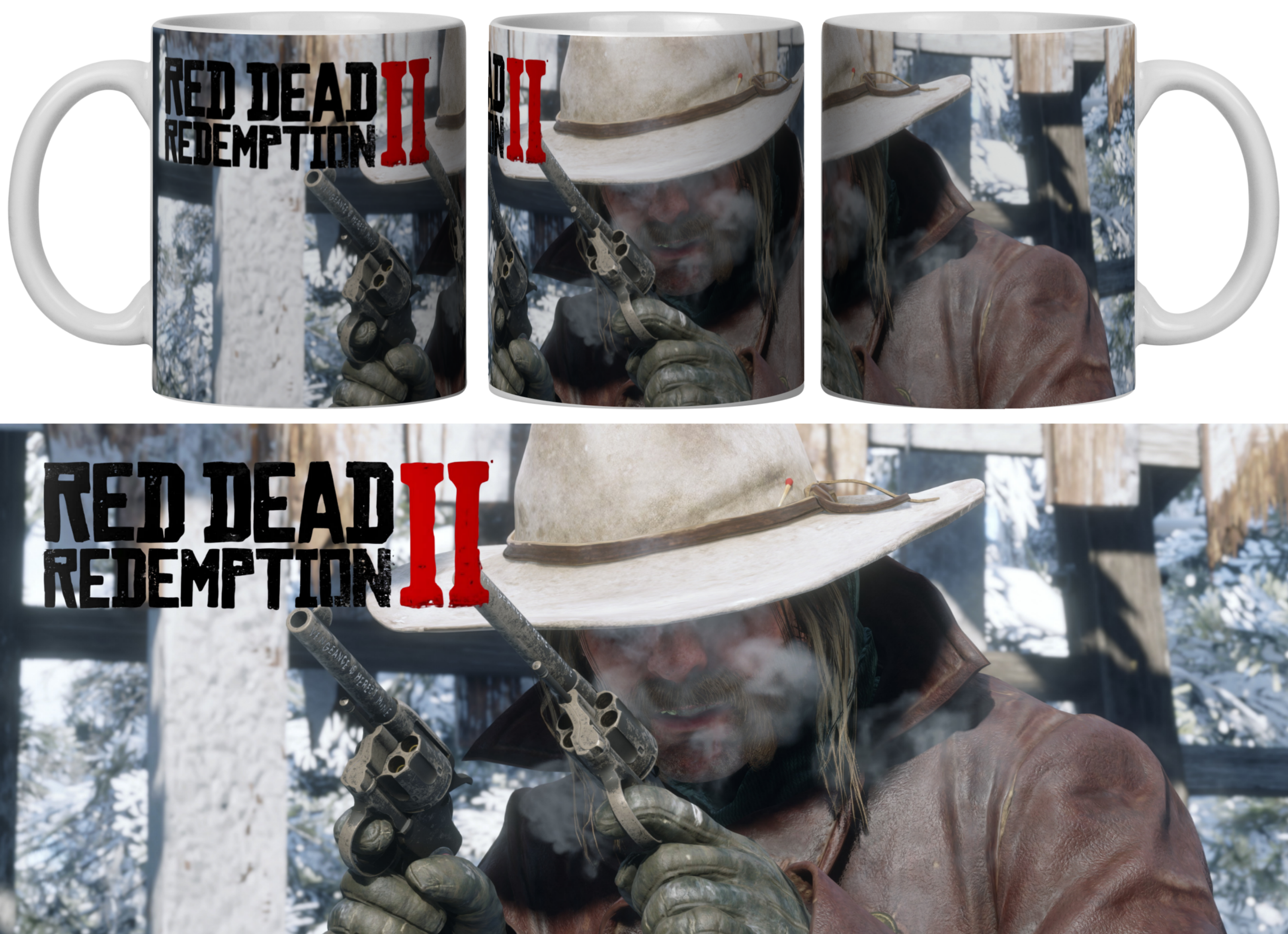 RDR II Caneca p/ nome 15