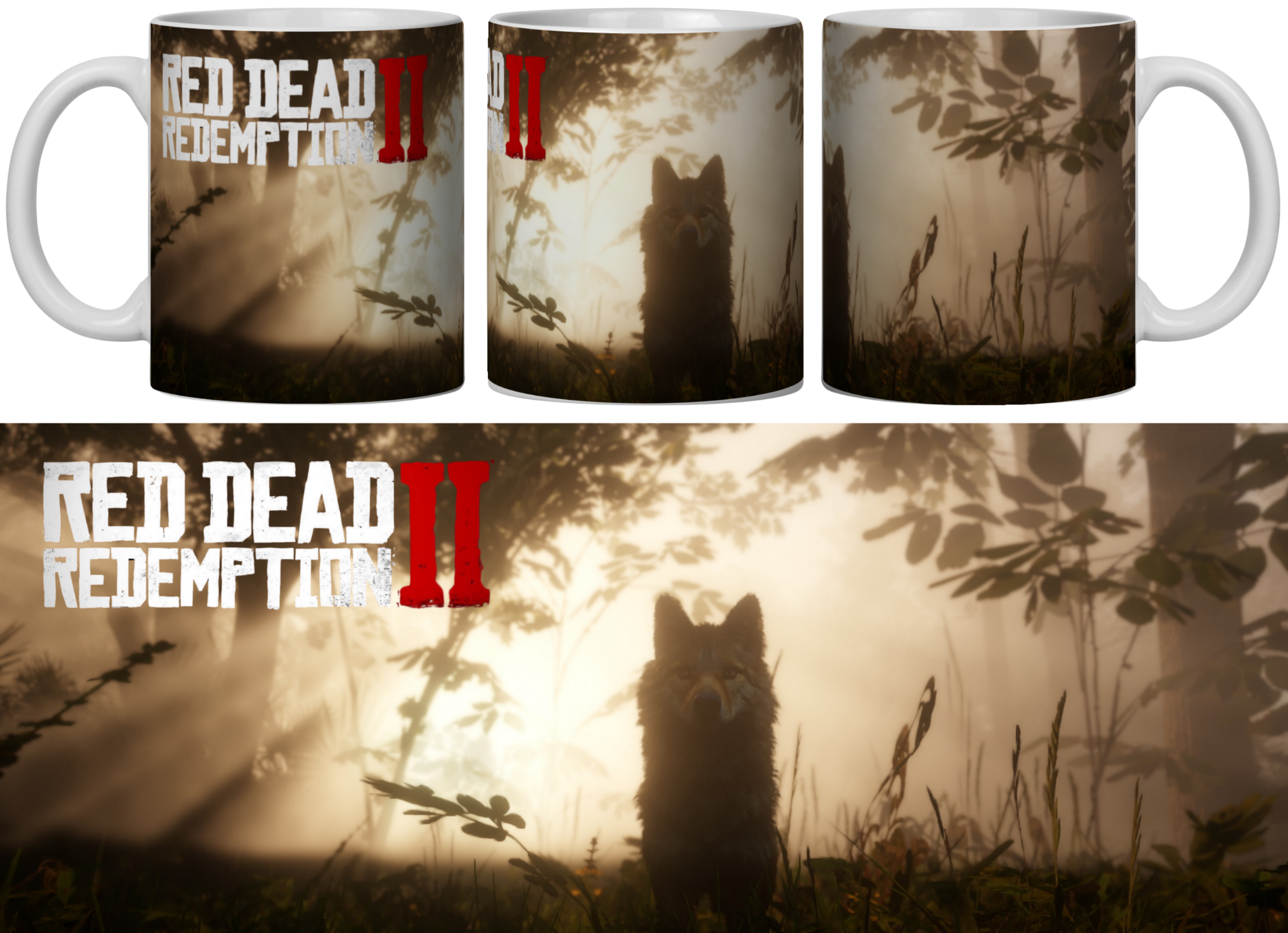 Nome do produto: RDR II Caneca p/ nome 06