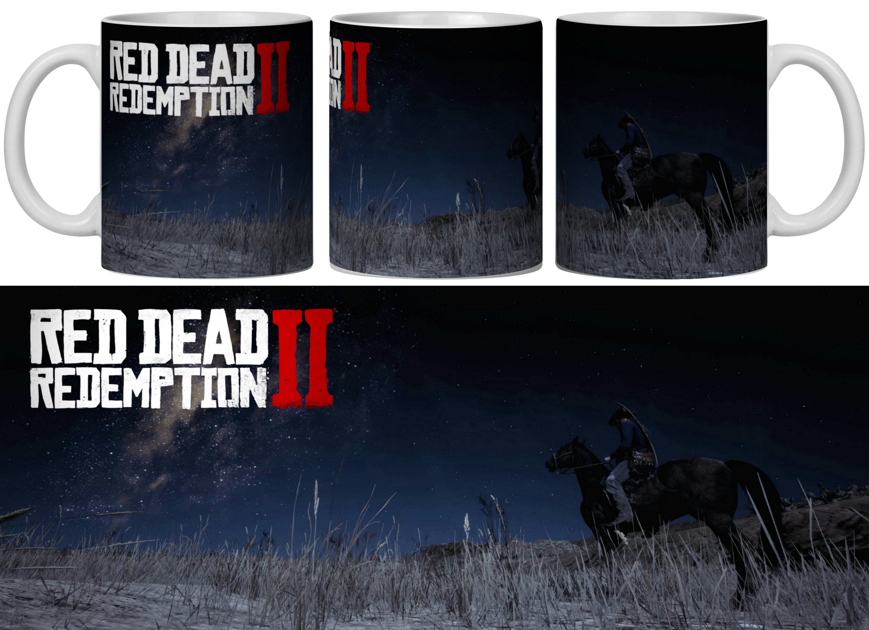 RDR II Caneca p/ nome 33