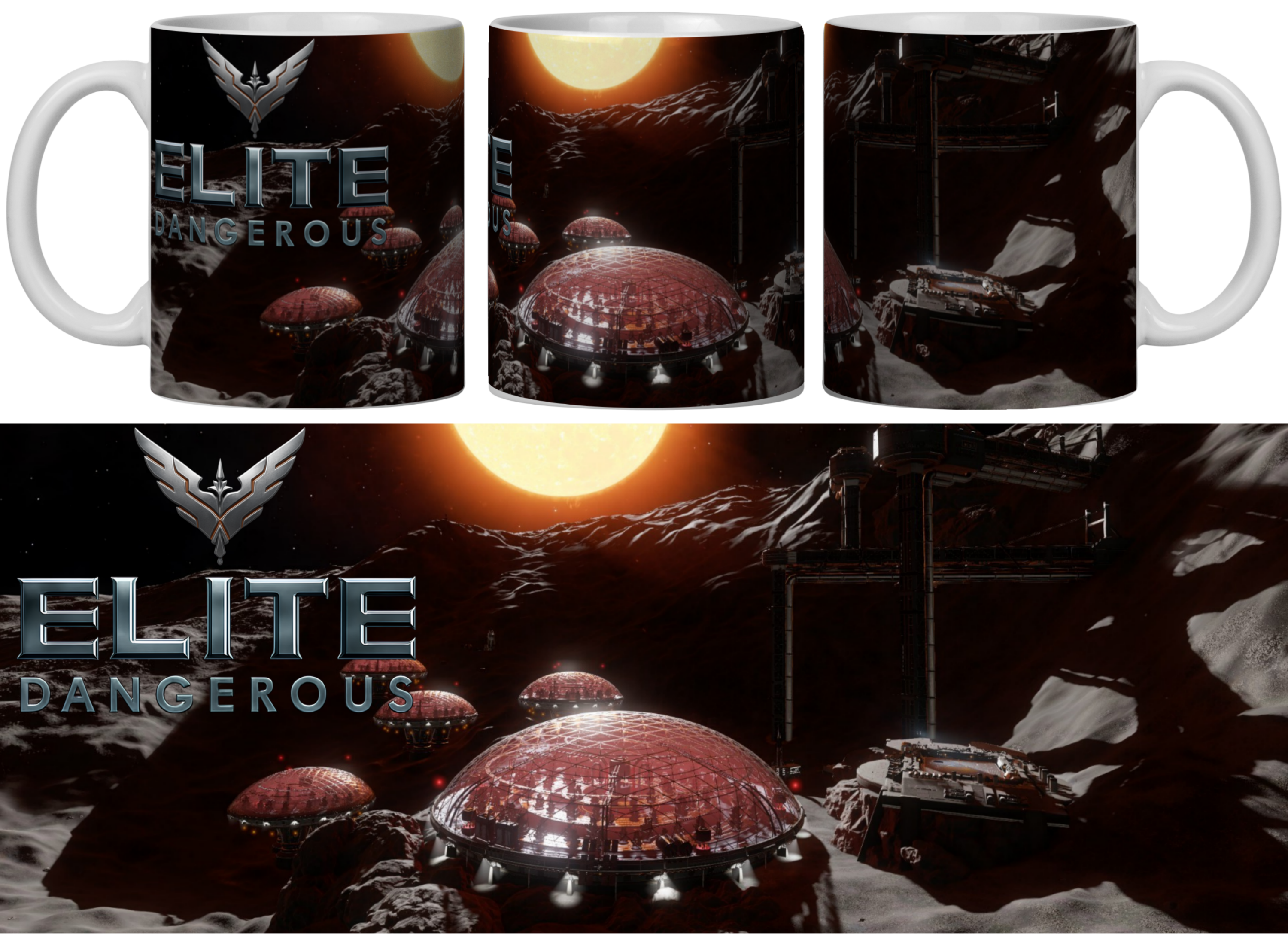 E D Caneca p/ nome 55