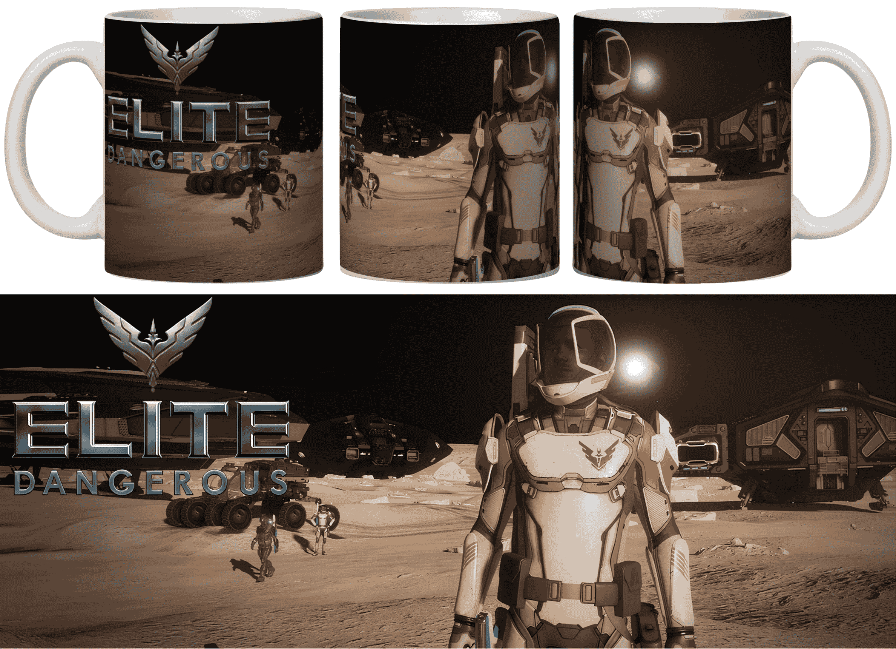 Nome do produto: E D Caneca p/ nome 01