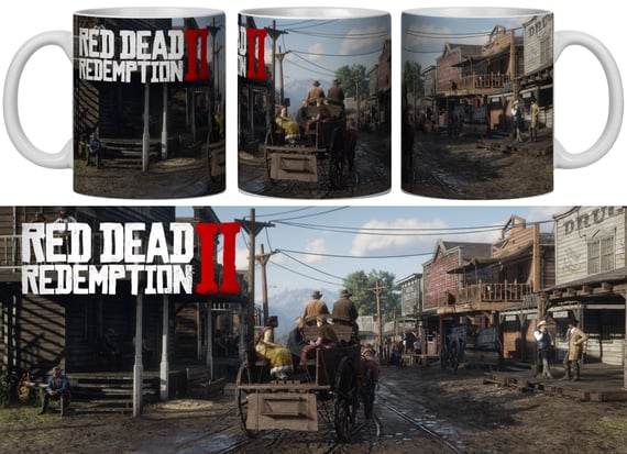 RDR II Caneca p/ nome 17