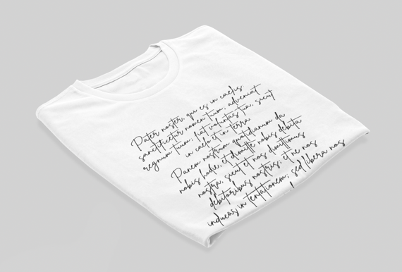 Camiseta Pai Nosso