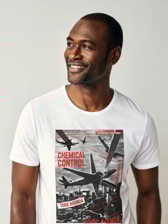 Nome do produtoCamiseta Chemtrails - Toxic Agenda