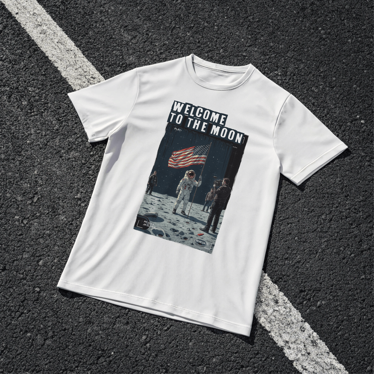 Nome do produto: Camiseta Welcome to the Moon