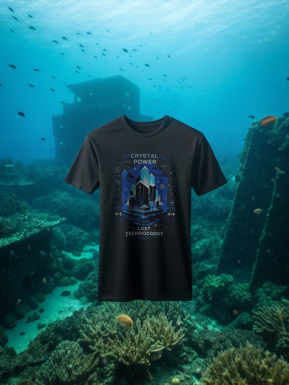 Camiseta Atlântida - Teoria da Conspiração