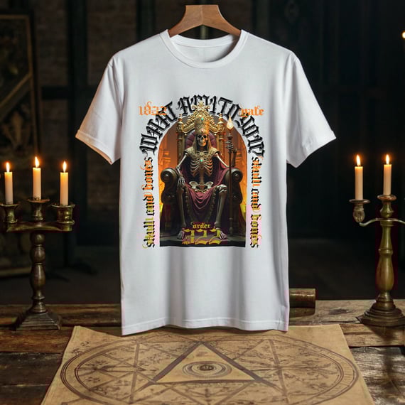 Camiseta king Skull and Bones