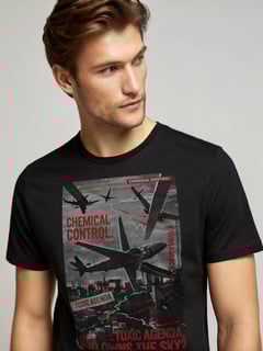 Nome do produtoCamiseta Chemtrails - Toxic Agenda