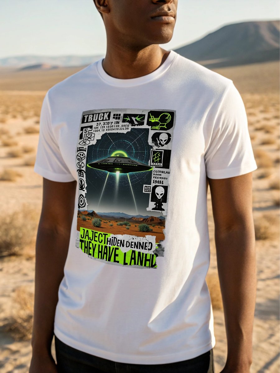 Nome do produto: Camiseta Área 51
