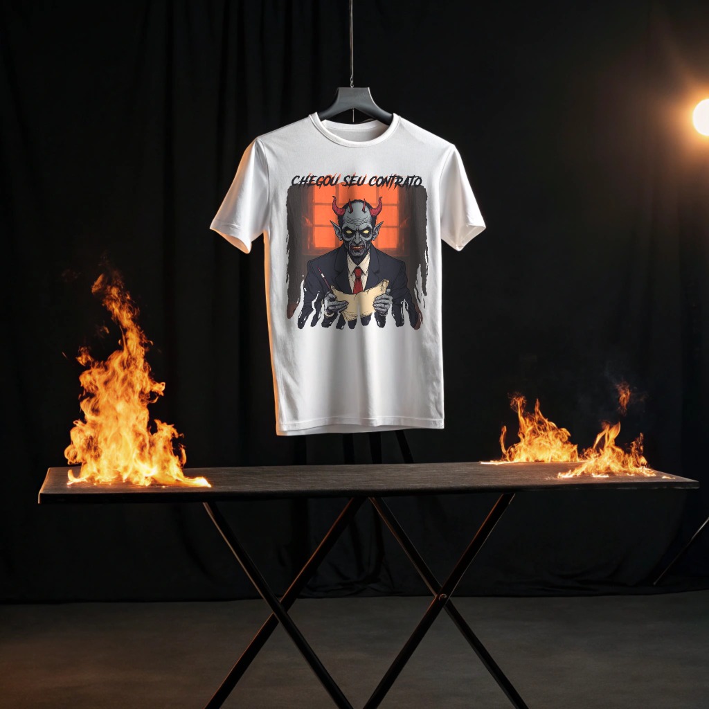 Nome do produto: Camiseta Contrato Hollywood
