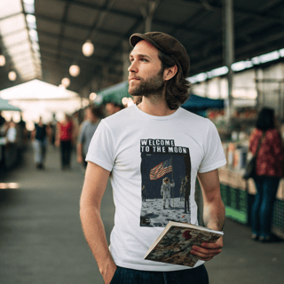 Nome do produtoCamiseta Welcome to the Moon