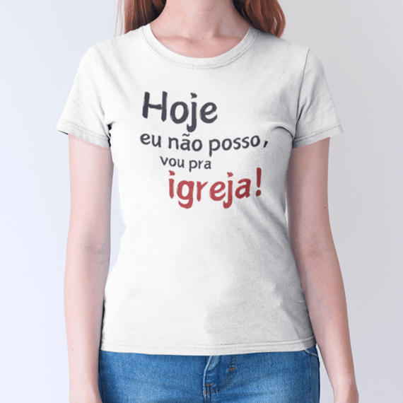 Hoje eu não posso...