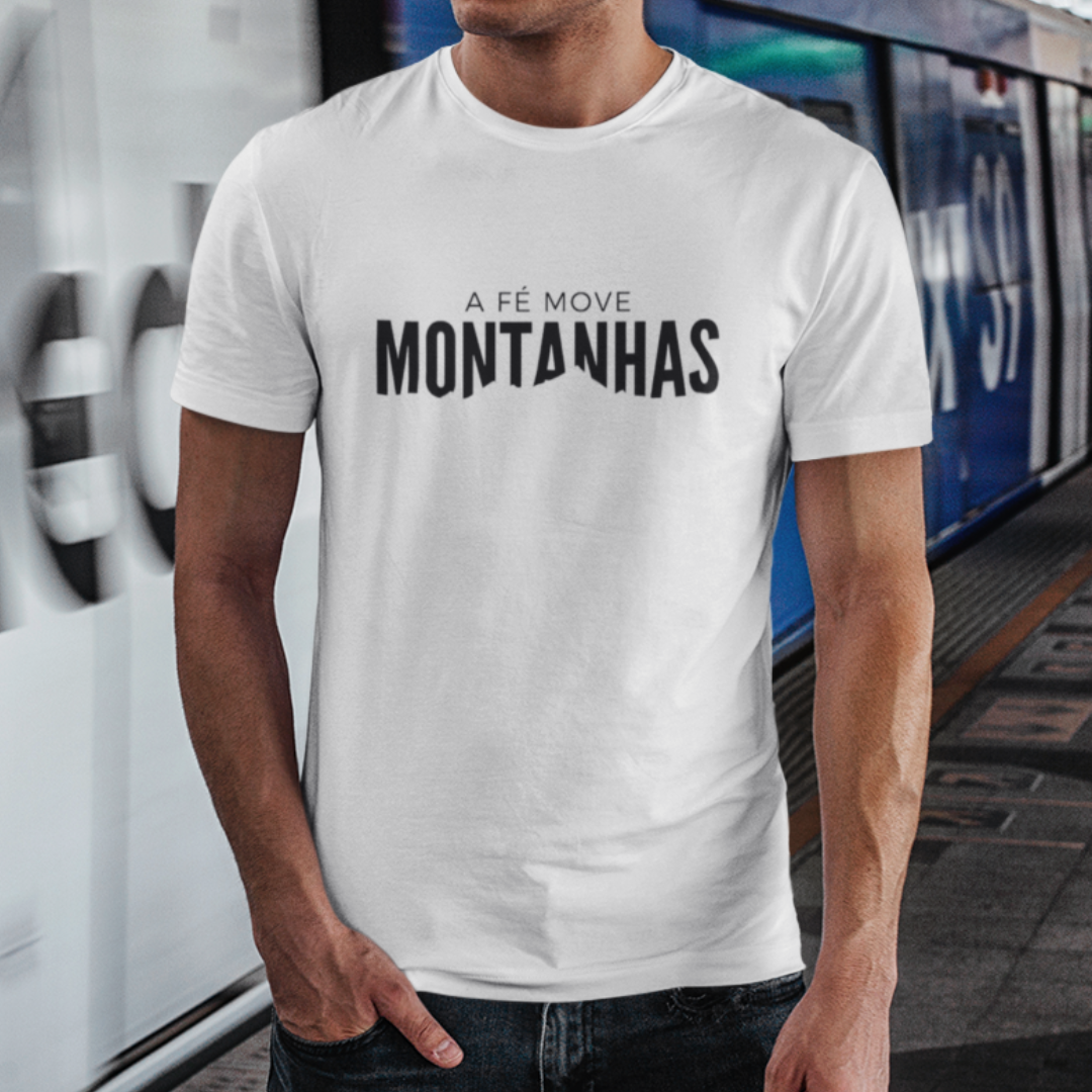 Nome do produto: A fé move montanhas - versão 1