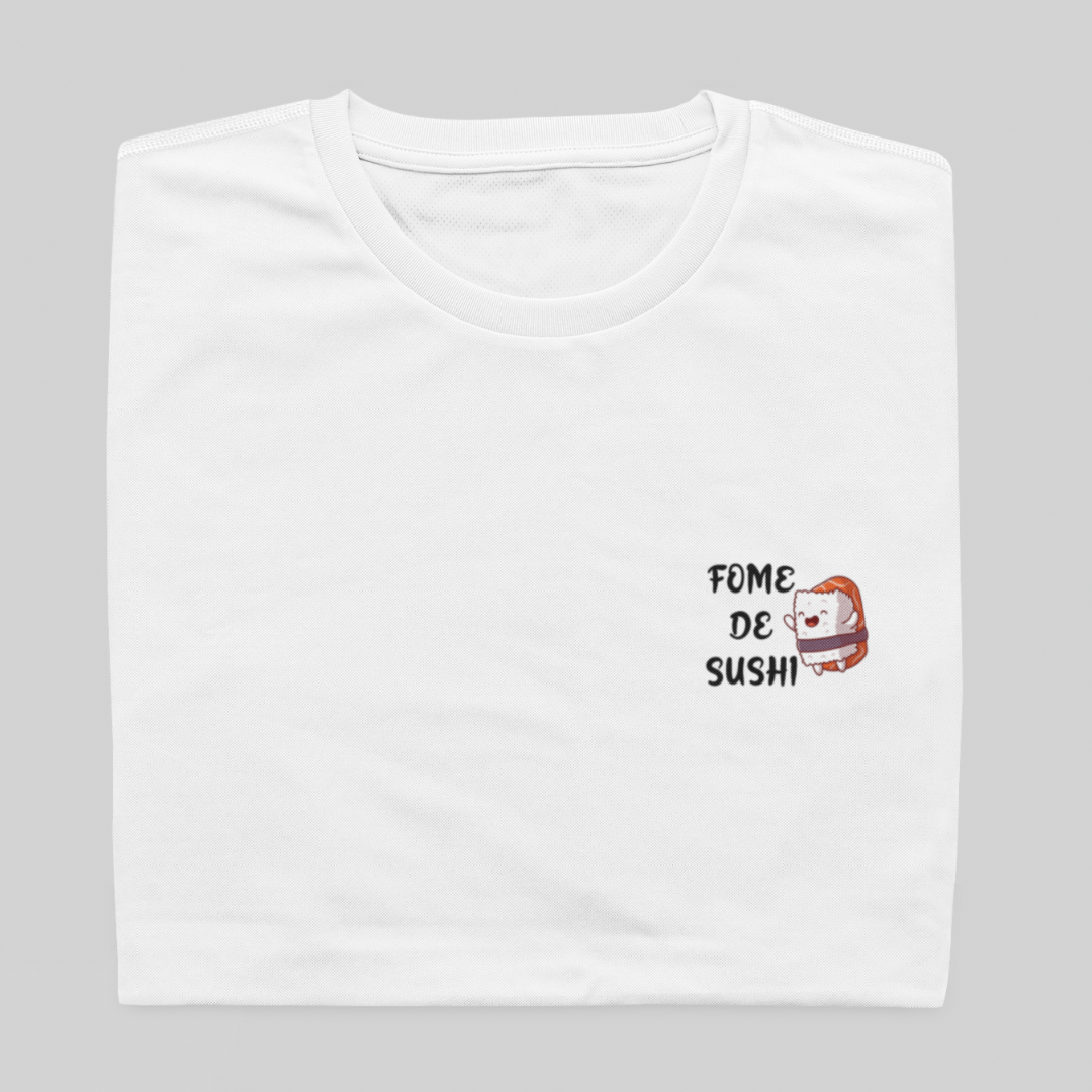 T- shirt Quality - Fome de sushi - BRANCO