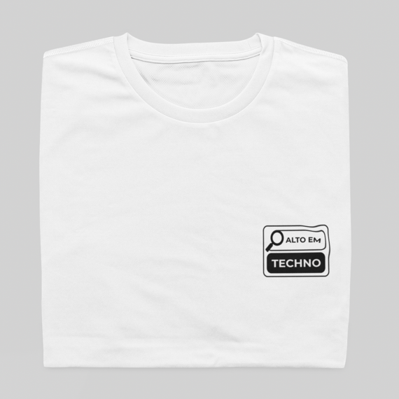 T- shirt Quality - Alto em techno - BRANCO 
