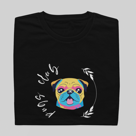 Babe Long Quality - Pugs Club - COLORIDO