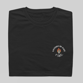 Nome do produto T- shirt Quality - Café e caos - COLORIDO