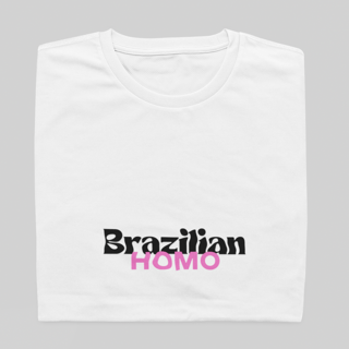 Nome do produto T- shirt Quality - Brazilian HOMO - BRANCO
