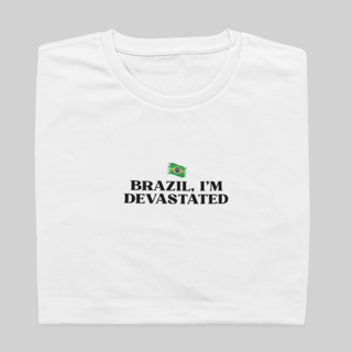 Nome do produto Babe Long Quality - I'm Devastated - BRANCO