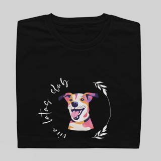 Nome do produto T- shirt Quality - Vira-Latas CLUB - COLORIDO
